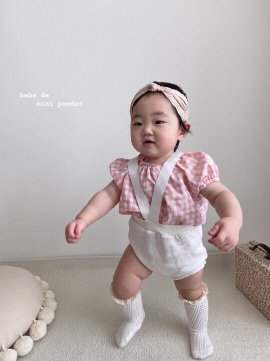 MINI POWDER - Korean Children Fashion - #Kfashion4kids - Check Blouse - 7