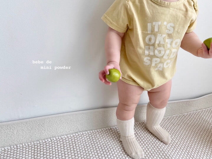 MINI POWDER - Korean Children Fashion - #Kfashion4kids - It’s Bodysuit - 4