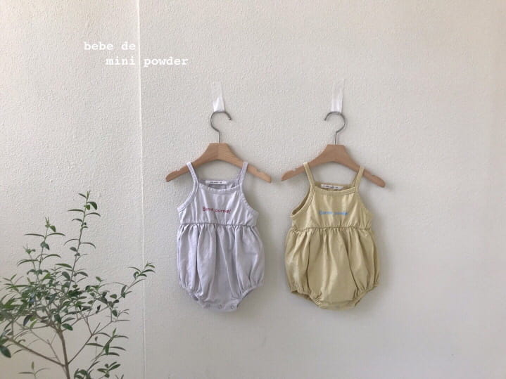 MINI POWDER - Korean Children Fashion - #Kfashion4kids - Bonjour String Bodysuit - 10