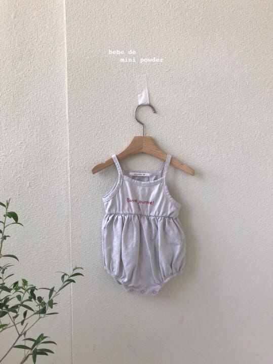 MINI POWDER - Korean Children Fashion - #Kfashion4kids - Bonjour String Bodysuit - 9