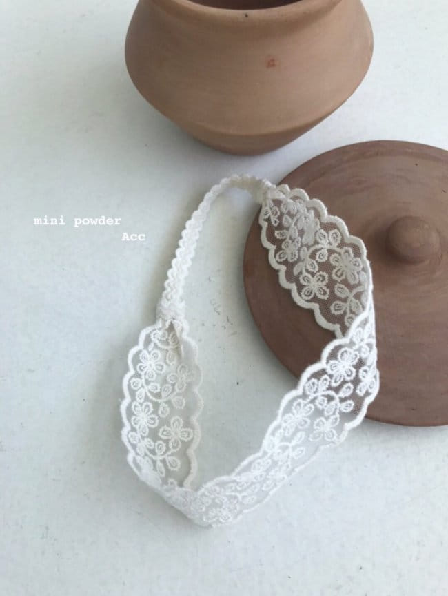 MINI POWDER - Korean Children Fashion - #Kfashion4kids - Lace Hairband - 7