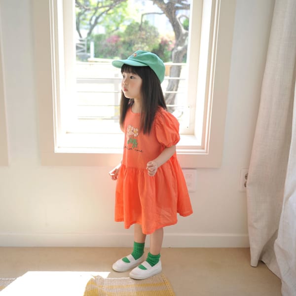 MOMO ANN - Korean Children Fashion - #Kfashion4kids - Garden Flower One-piece - 7