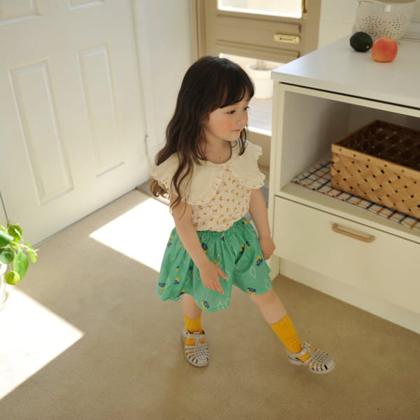 MOMO ANN - Korean Children Fashion - #Kfashion4kids - Lilac Collar Blouse - 8