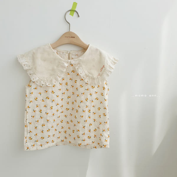 MOMO ANN - Korean Children Fashion - #Kfashion4kids - Lilac Collar Blouse - 9