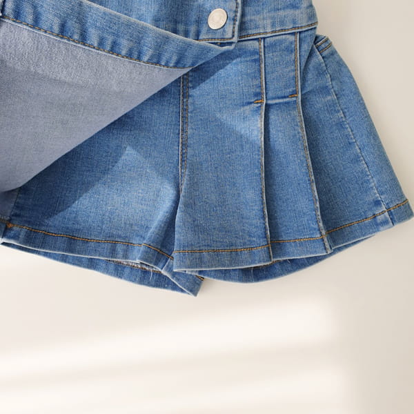 MOMO ANN - Korean Children Fashion - #Kfashion4kids - Wrap Wrinkle Skirt Shorts - 10