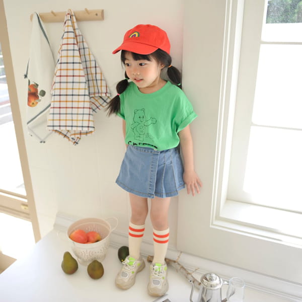 MOMO ANN - Korean Children Fashion - #Kfashion4kids - Wrap Wrinkle Skirt Shorts - 5