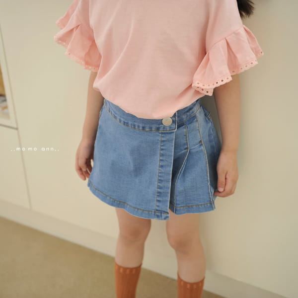 MOMO ANN - Korean Children Fashion - #Kfashion4kids - Wrap Wrinkle Skirt Shorts - 7