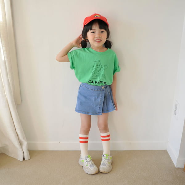 MOMO ANN - Korean Children Fashion - #Kfashion4kids - Luckey Bear Tee - 2