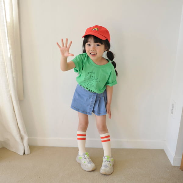 MOMO ANN - Korean Children Fashion - #Kfashion4kids - Luckey Bear Tee - 3