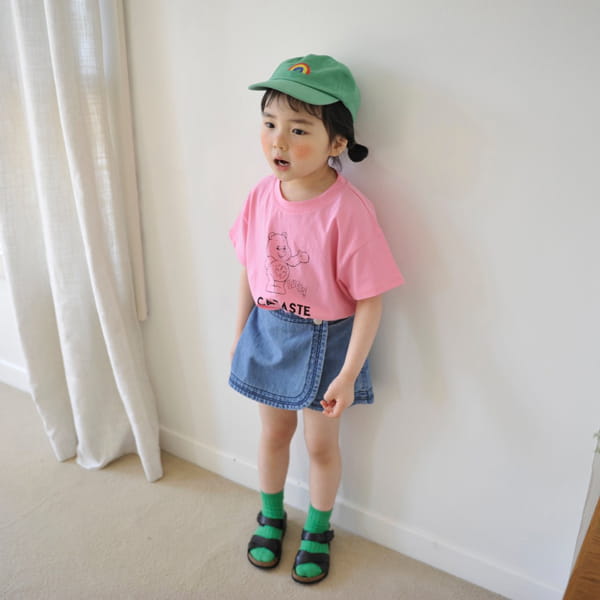 MOMO ANN - Korean Children Fashion - #Kfashion4kids - Luckey Bear Tee - 6