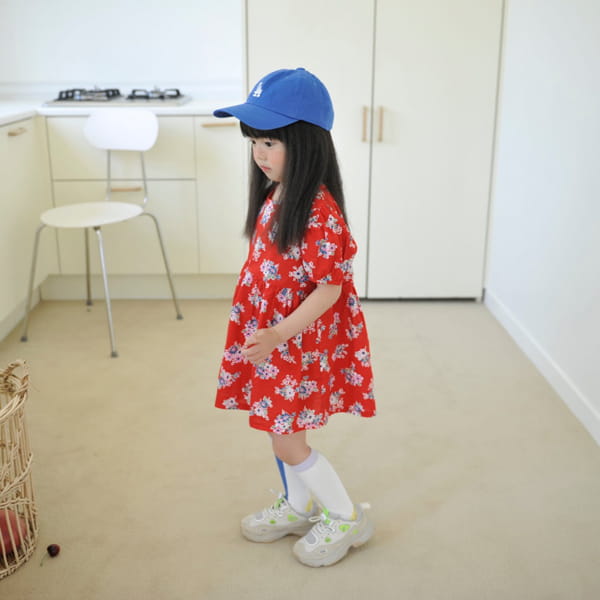 MOMO ANN - Korean Children Fashion - #Kfashion4kids - Rose Mini One-piece - 3