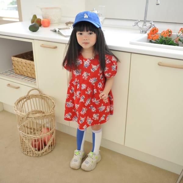 MOMO ANN - Korean Children Fashion - #Kfashion4kids - Rose Mini One-piece - 4