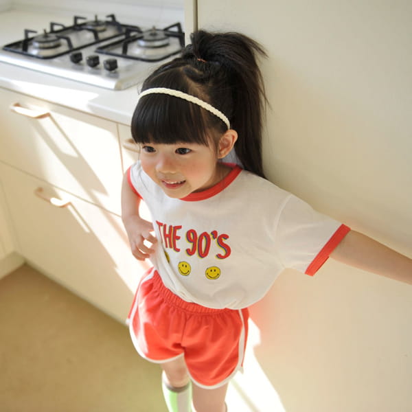 MOMO ANN - Korean Children Fashion - #Kfashion4kids - Smile Top Bottom Set - 6