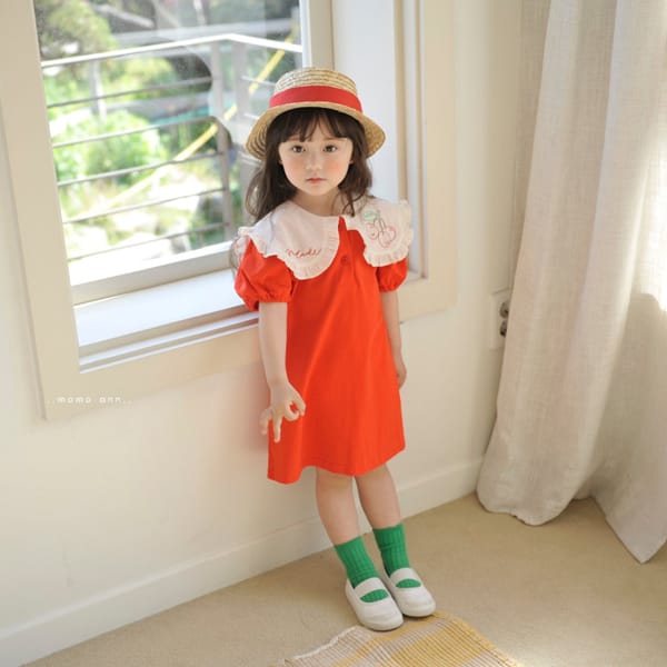 MOMO ANN - Korean Children Fashion - #Kfashion4kids - Scallop One-piece