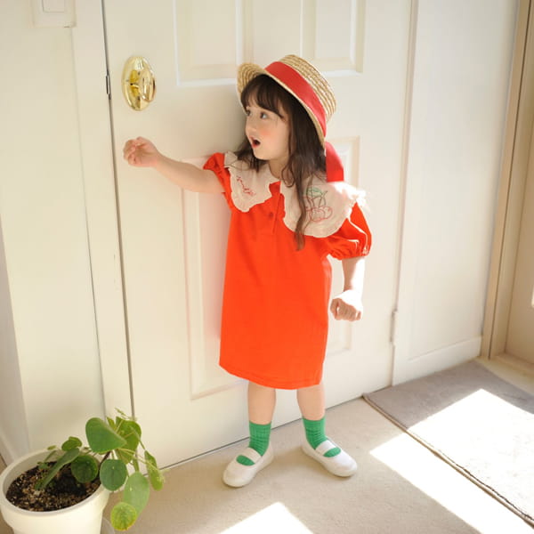 MOMO ANN - Korean Children Fashion - #Kfashion4kids - Scallop One-piece - 6