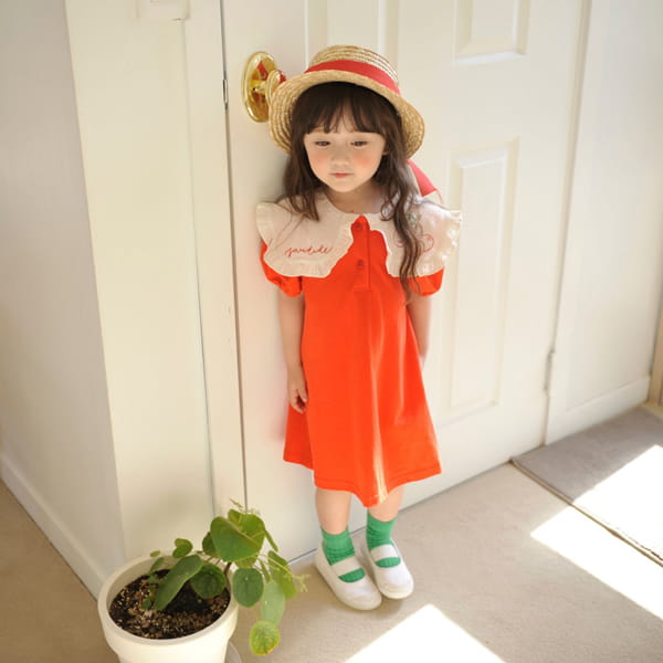 MOMO ANN - Korean Children Fashion - #Kfashion4kids - Scallop One-piece - 7