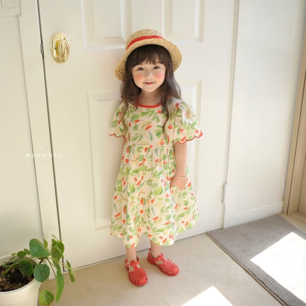 MOMO ANN - Korean Children Fashion - #Kfashion4kids - Scallop One-piece - 2
