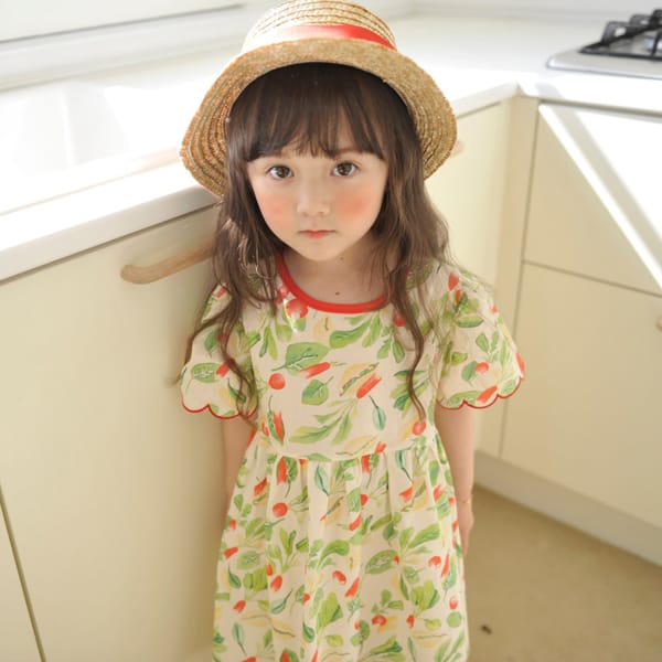MOMO ANN - Korean Children Fashion - #Kfashion4kids - Scallop One-piece - 3