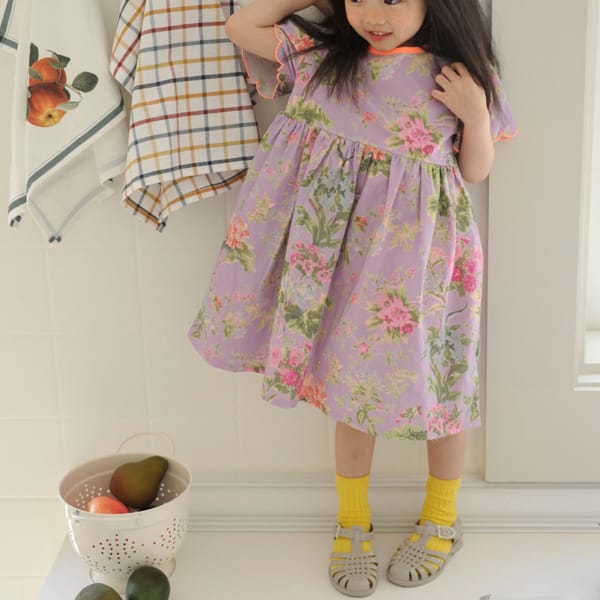 MOMO ANN - Korean Children Fashion - #Kfashion4kids - Scallop One-piece - 8
