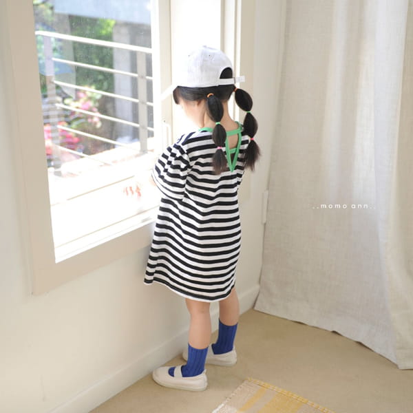 MOMO ANN - Korean Children Fashion - #Kfashion4kids - Stripes One-piece - 5