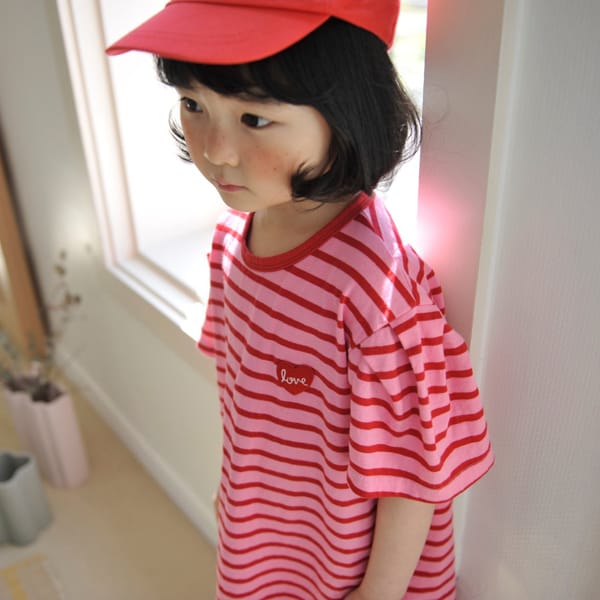 MOMO ANN - Korean Children Fashion - #Kfashion4kids - Stripes One-piece - 7