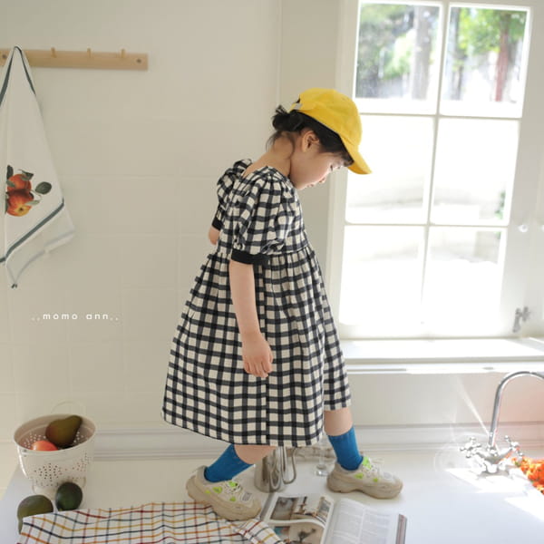 MOMO ANN - Korean Children Fashion - #Kfashion4kids - Czerny Check One-piece - 5