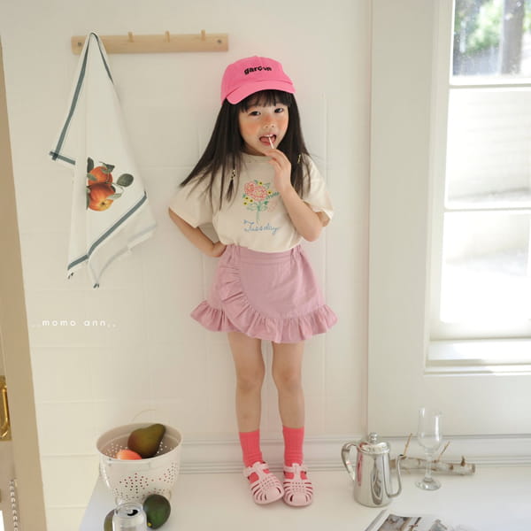 MOMO ANN - Korean Children Fashion - #Kfashion4kids - Frill Skirt Shorts - 2