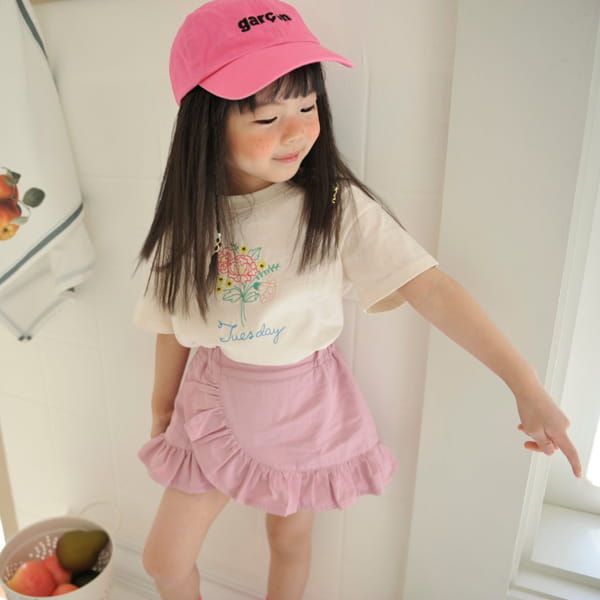 MOMO ANN - Korean Children Fashion - #Kfashion4kids - Frill Skirt Shorts - 4