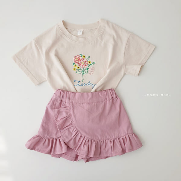 MOMO ANN - Korean Children Fashion - #Kfashion4kids - Frill Skirt Shorts - 9