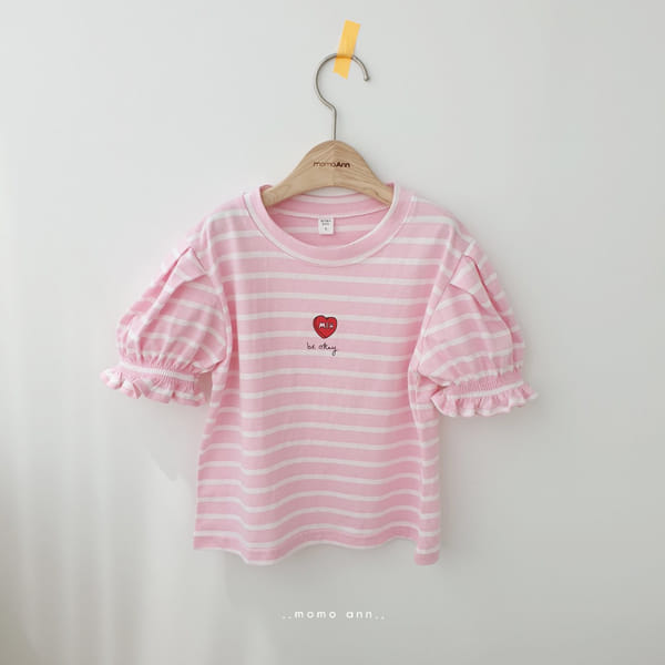 MOMO ANN - Korean Children Fashion - #Kfashion4kids - Hear Smocked Tee - 10