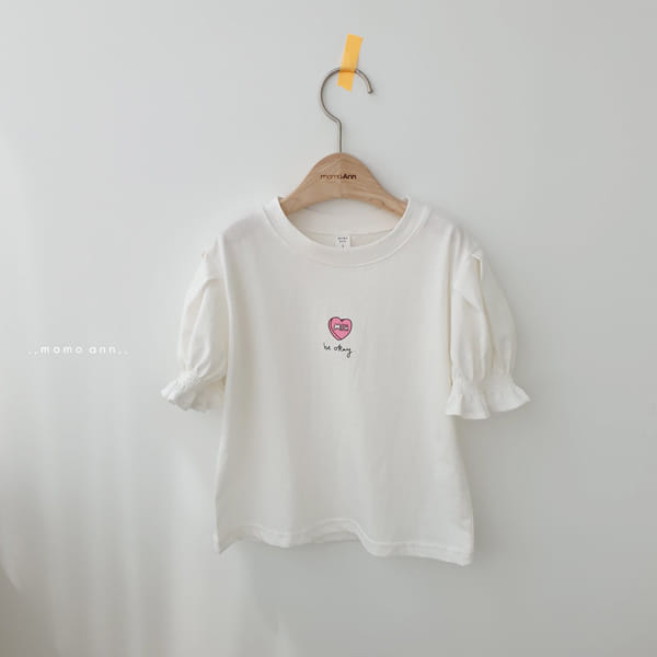MOMO ANN - Korean Children Fashion - #Kfashion4kids - Hear Smocked Tee - 11