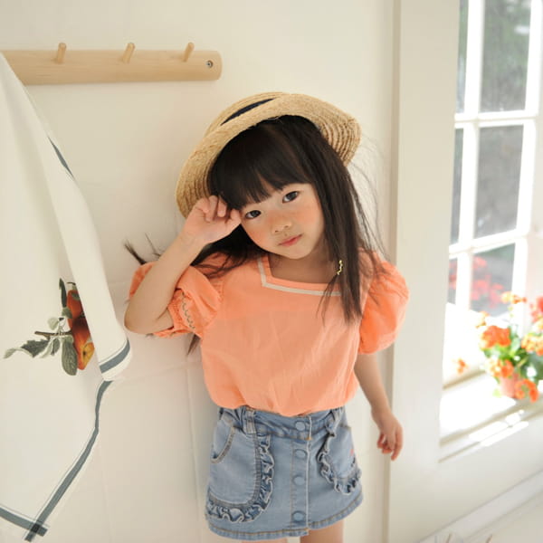 MOMO ANN - Korean Children Fashion - #Kfashion4kids - Hangel Blouse