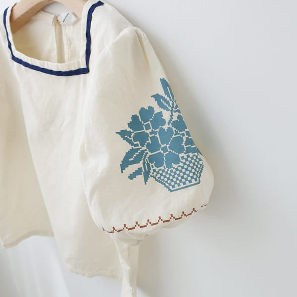 MOMO ANN - Korean Children Fashion - #Kfashion4kids - Hangel Blouse - 8