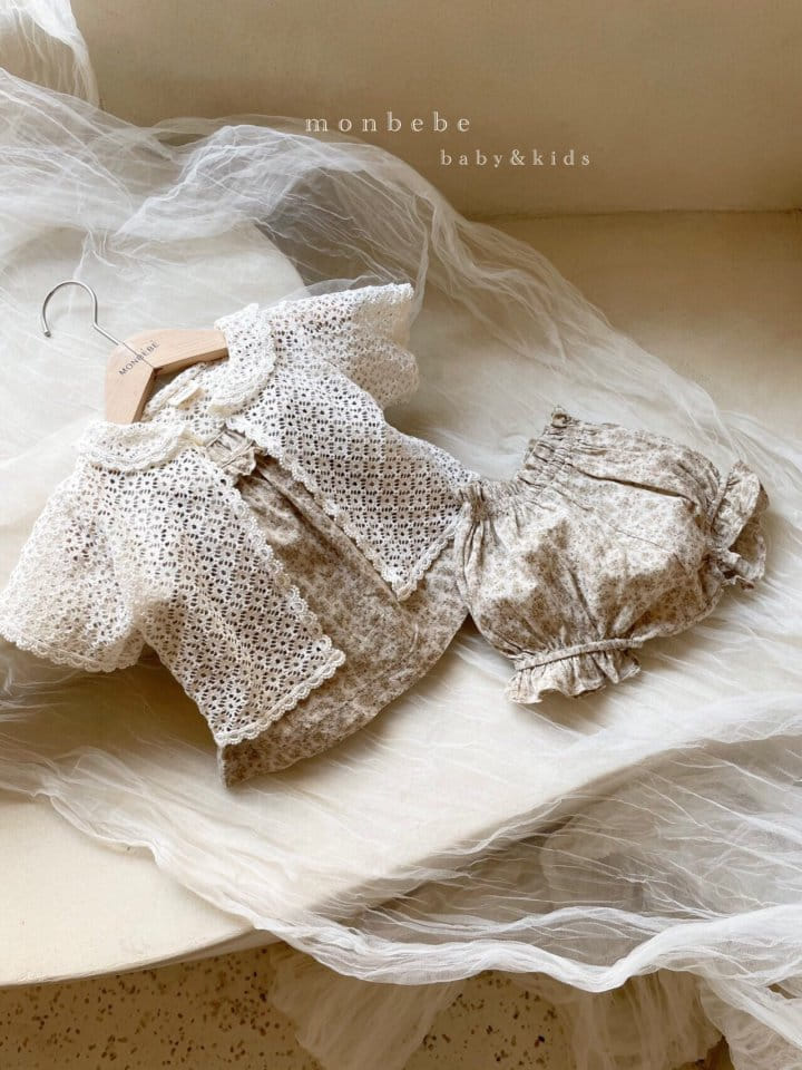 MONBEBE - Korean Children Fashion - #Kfashion4kids - Mabel Top Bottom Set - 4
