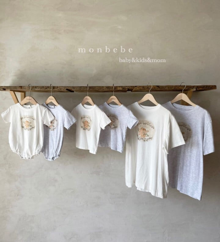 MONBEBE - Korean Children Fashion - #Kfashion4kids - Mom Angel Tee - 3