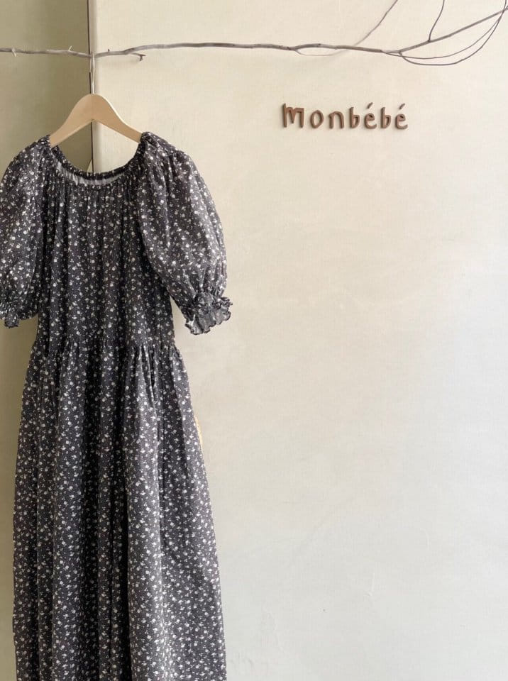 MONBEBE - Korean Children Fashion - #Kfashion4kids - Mom Floral One-piece - 10
