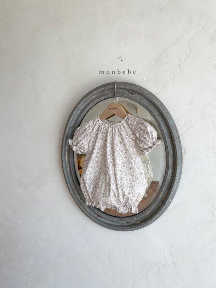 MONBEBE - Korean Children Fashion - #Kfashion4kids - Floral Bodysuit - 2