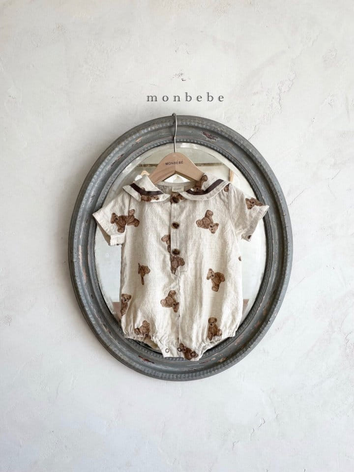 MONBEBE - Korean Children Fashion - #Kfashion4kids - Painting Sailor Bodysuit - 2