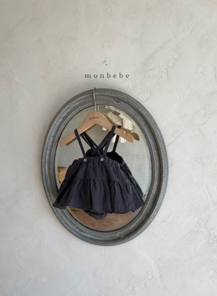 MONBEBE - Korean Children Fashion - #Kfashion4kids - Linen Cancan Dungarees - 9