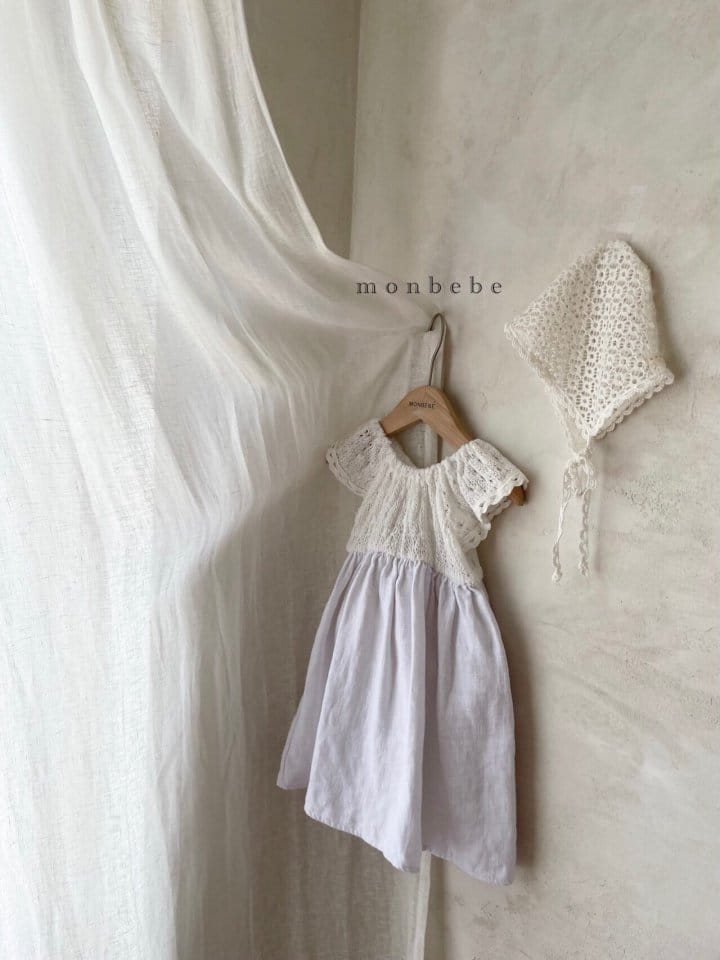 MONBEBE - Korean Children Fashion - #Kfashion4kids - Knit Linen One-piece - 9