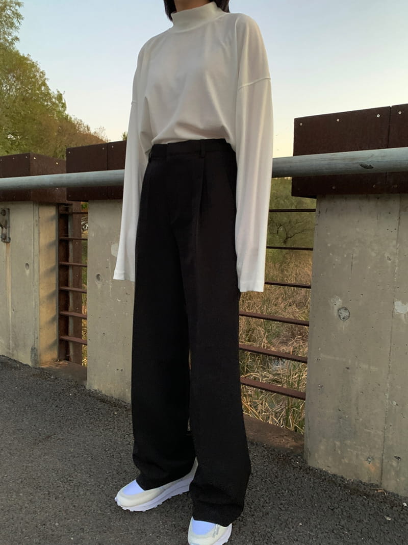 MONE - Korean Children Fashion - #Kfashion4kids - Super Wide Pants - 4