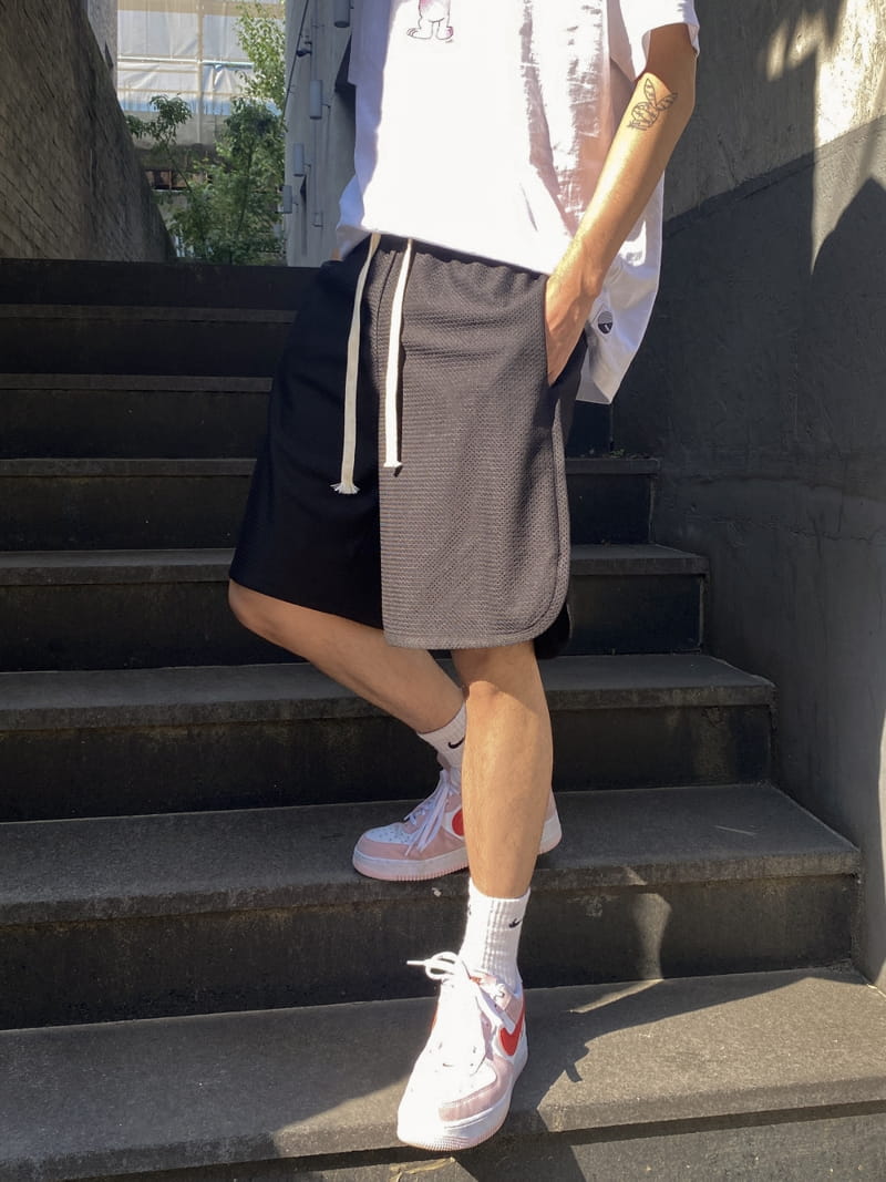 MONE - Korean Children Fashion - #Kfashion4kids - Alri Mesh Half Shorts