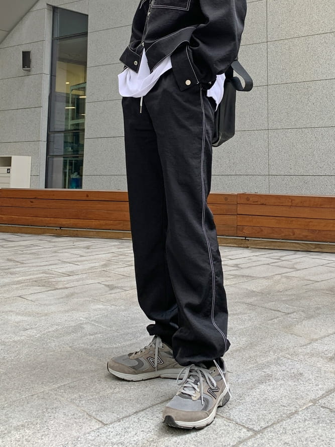 MONE - Korean Children Fashion - #Kfashion4kids - Y Stitch String Pants - 2