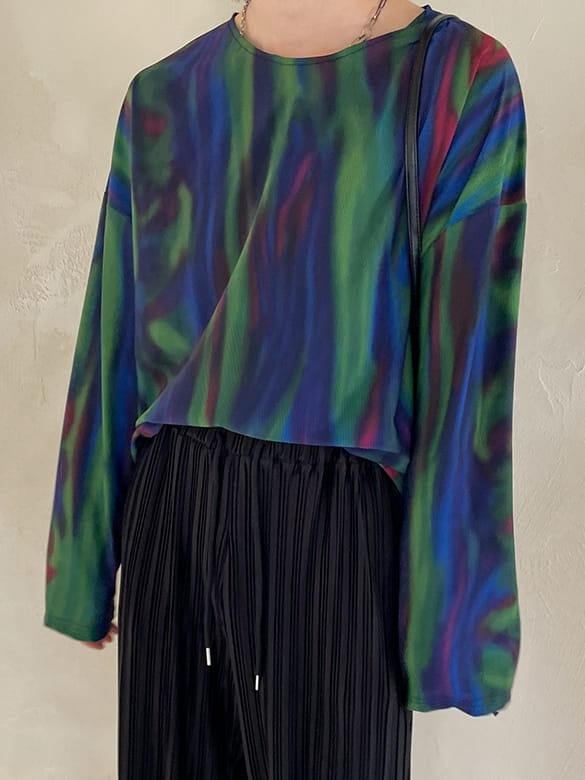 MONE - Korean Children Fashion - #Kfashion4kids - Tra Coat Rainbow Tee