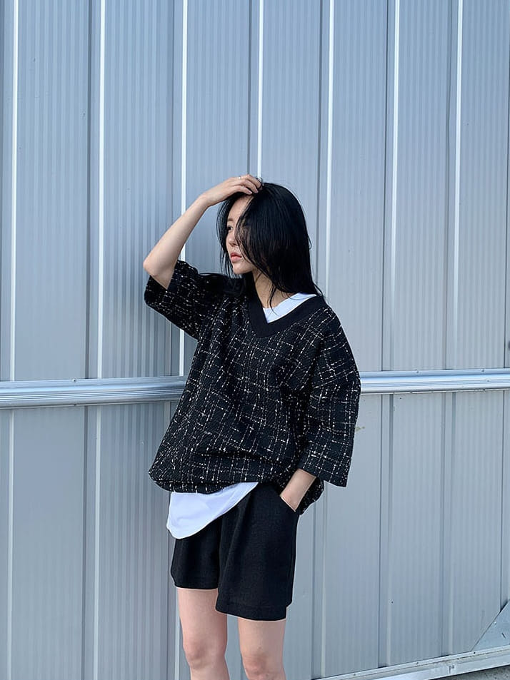 MONE - Korean Children Fashion - #Kfashion4kids - Patra Tweed Tee