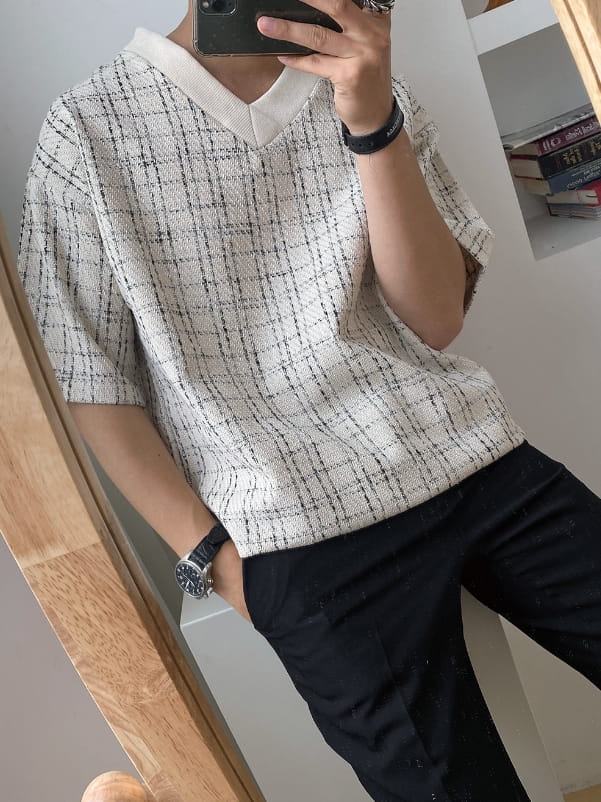 MONE - Korean Children Fashion - #Kfashion4kids - Patra Tweed Tee - 3