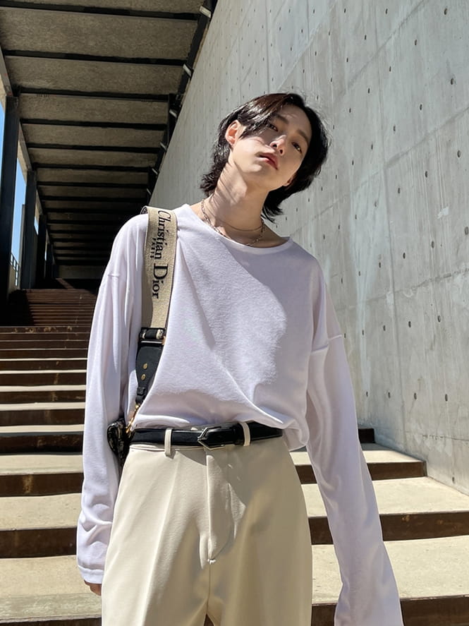 MONE - Korean Children Fashion - #Kfashion4kids - Pitch See Through Tee
