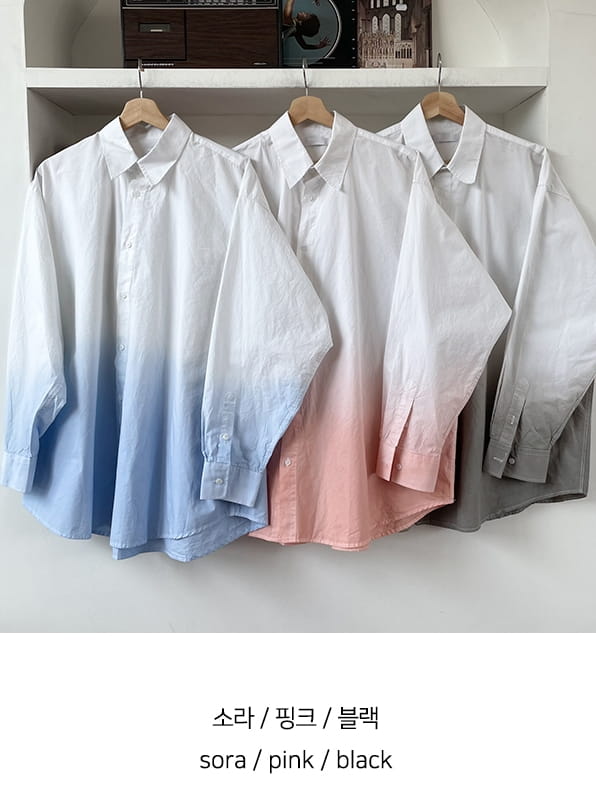 MONE - Korean Children Fashion - #Kfashion4kids - Gradation Shirt - 4