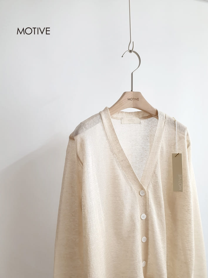 MOTIVE - Korean Children Fashion - #Kfashion4kids - Linen Mini Cardigan - 2
