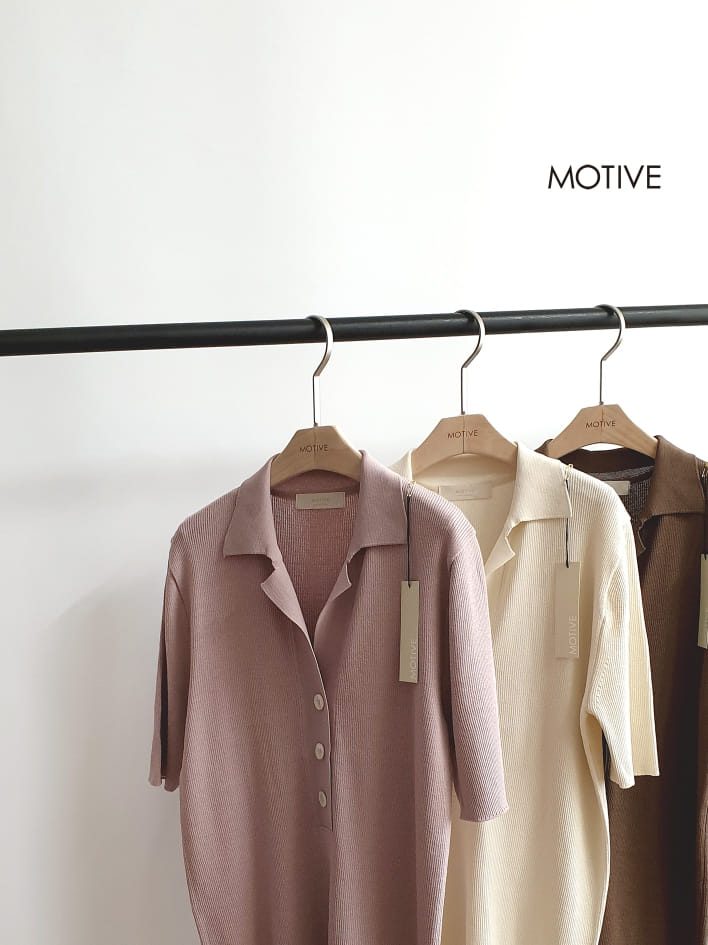 MOTIVE  - Korean Children Fashion - #Kfashion4kids - Simple Crew Collar Tee